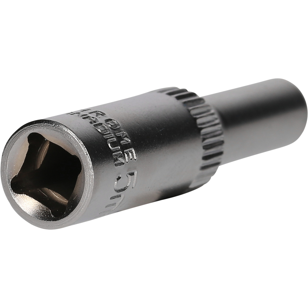 1/4" Sechskant-Stecknuss, lange Ausführung
