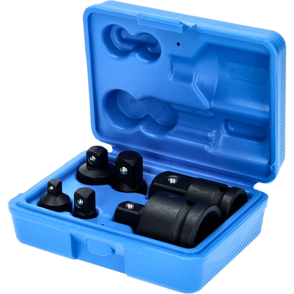 Kraft-Adapter-Satz, 6-tlg, 1/4" + 3/8" + 1/2" + 3/4"