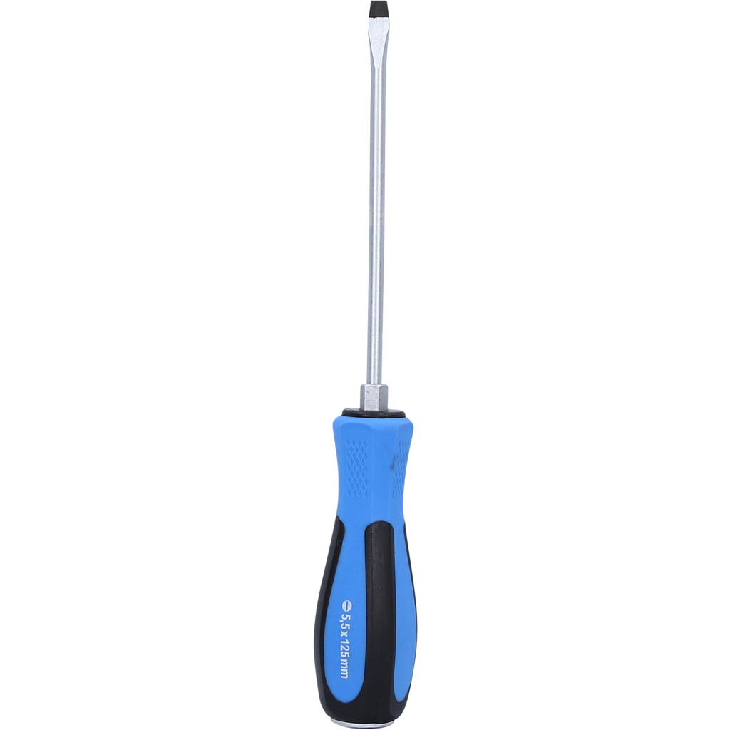 Tournevis plat avec embout à frapper, 5,5 x 125 mm