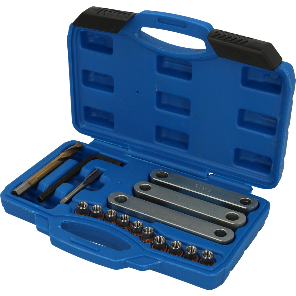 Reparatursatz für Bremsgewinde, M9 x 1,25, 16-tlg