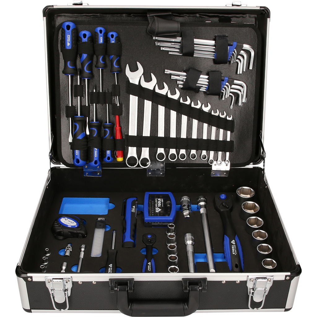 1/4" + 1/2" Universal-Werkzeug-Satz, 143-tlg
