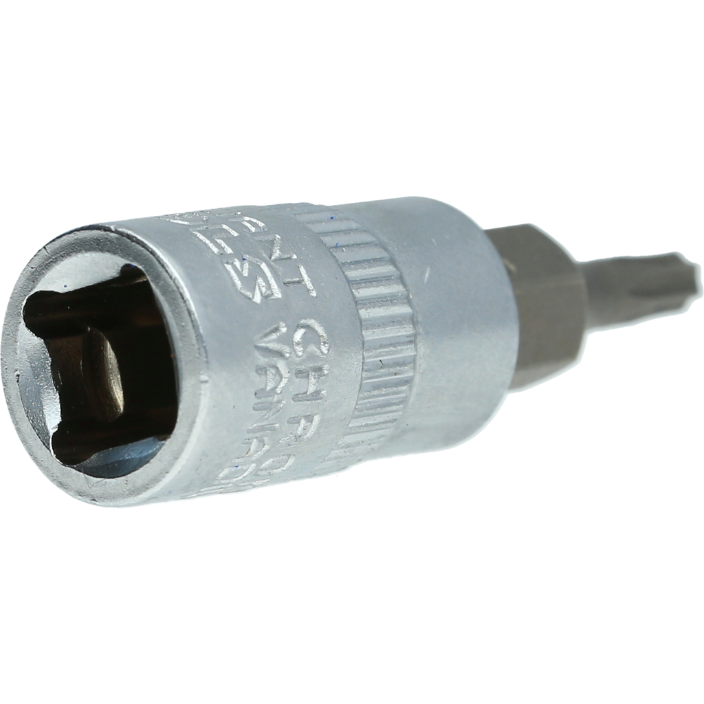 1/4" Torx-Bit-Stecknuss, mit Stirnlochbohrung