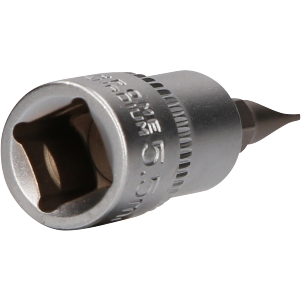 3/8" Schlitz Bit-Stecknuss, 0,8 x 5,5 mm
