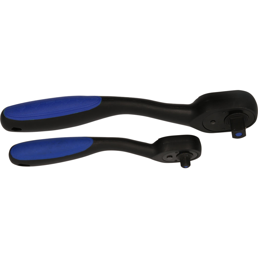 Umschaltknarren-Satz, 2-tlg, 1/4", 1/2"